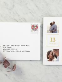 how address your save date envelopes