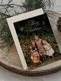 Perfect Personalized Christmas Card