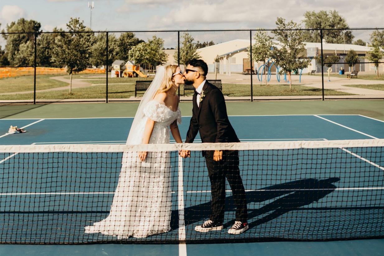 Tennis Themed Wedding