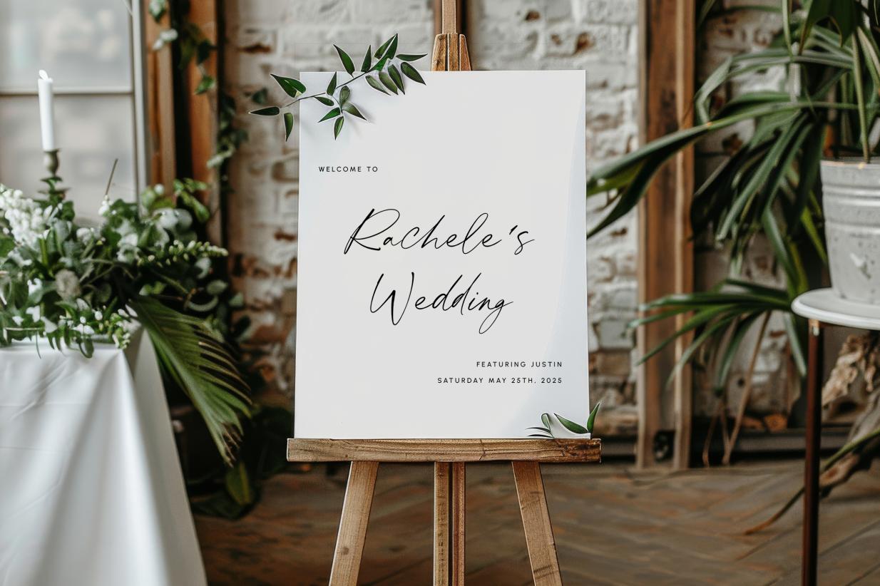 Custom Wedding Sign for your sense of humor