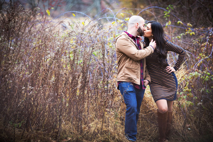 Fall engagement  session in New York