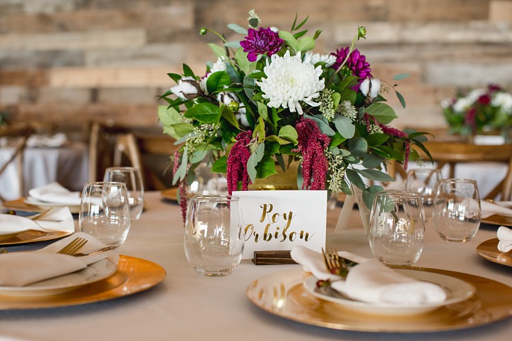 Elegant Country Wedding With An Infusion of Jewel Tones