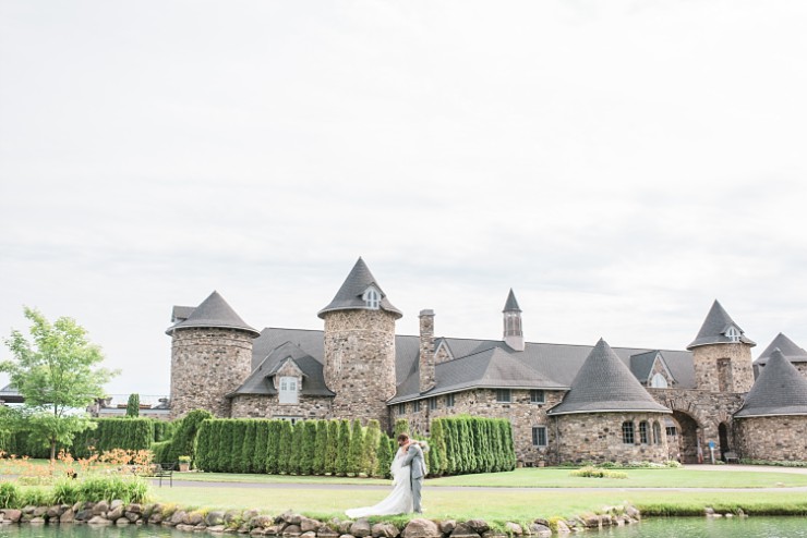 Romantic Purple Outdoor Wedding At The Historical Castle Farms