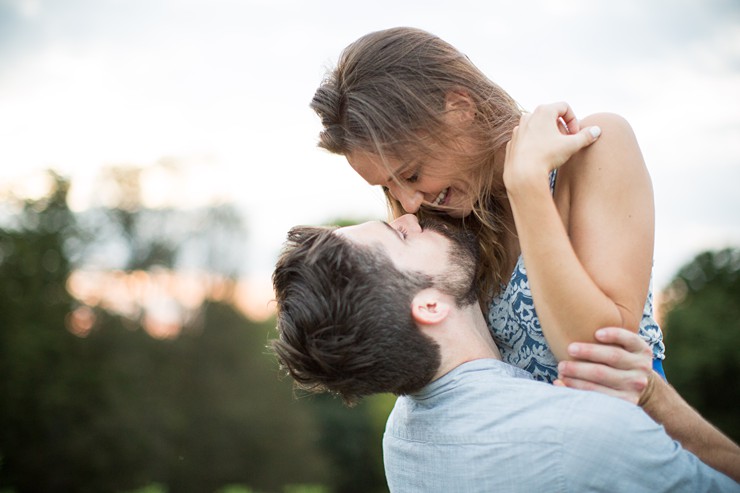 An Adorable Walk In The Park Engagement Session