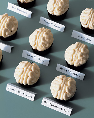 brain cupcakes