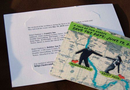 Backside Carrier Card and Save the Date