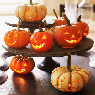 Halloween pumpkin decoration idea