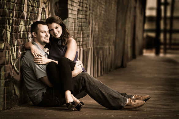 Kari and Matt's Kansas city engagement photos