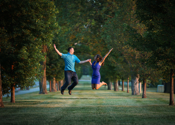 Kansas city engagement photos