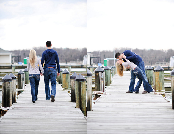 Annapolis and U.S. Naval Academy engagement photos