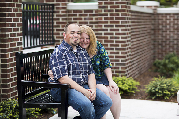 Grocery store engagement session by Leigh Skaggs Photography