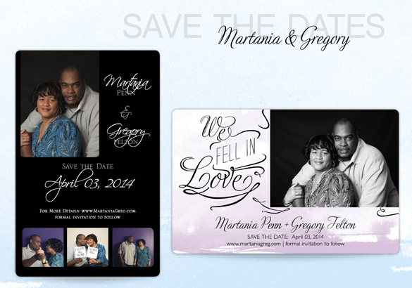 photo save the dates from MagnetStreet