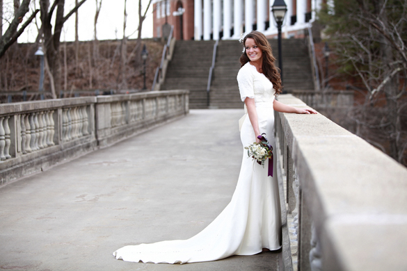 Bridal Shoot on the Campus of Washington and Lee University