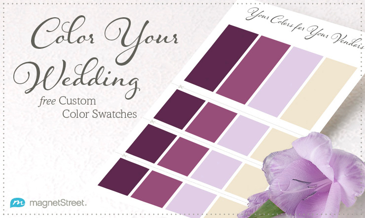 Free Custom Color Swatches from MagnetStreet