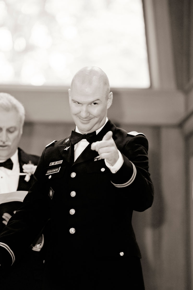 Military groom