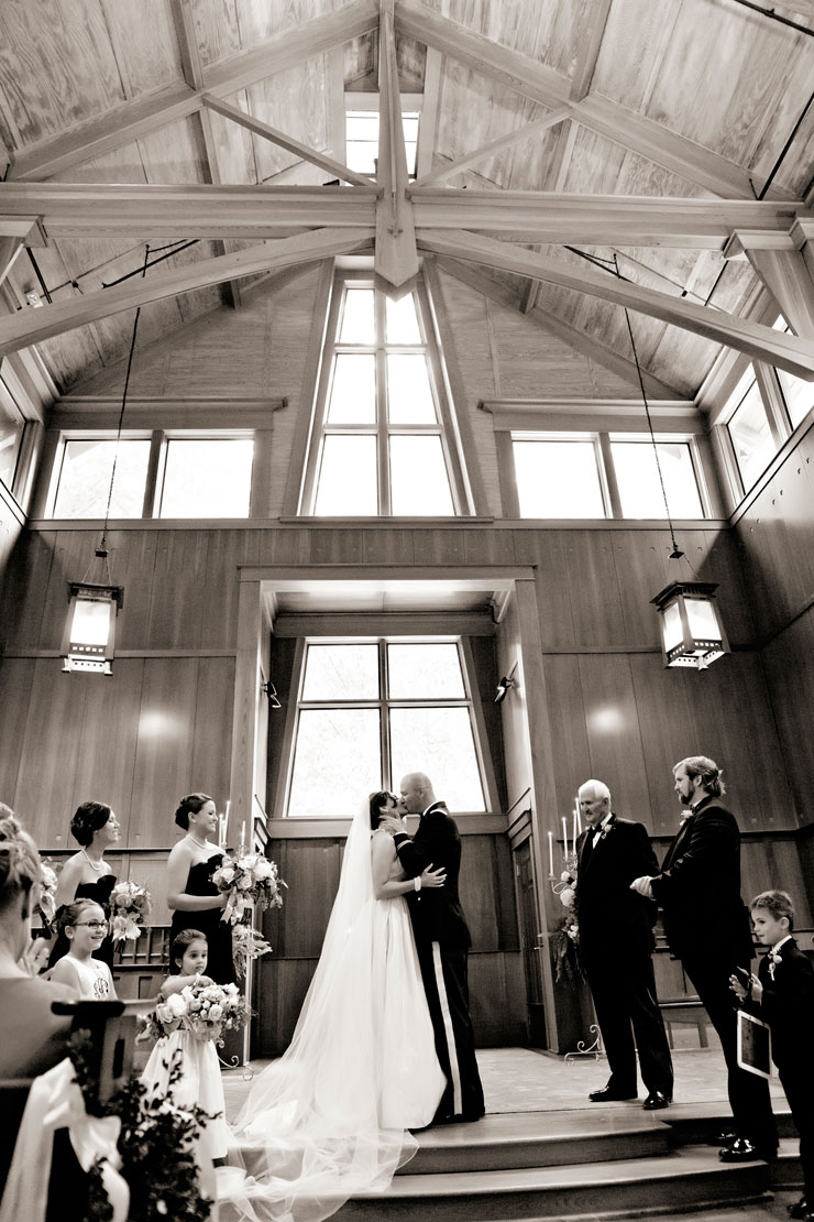 University of GA Day Chapel wedding ceremony