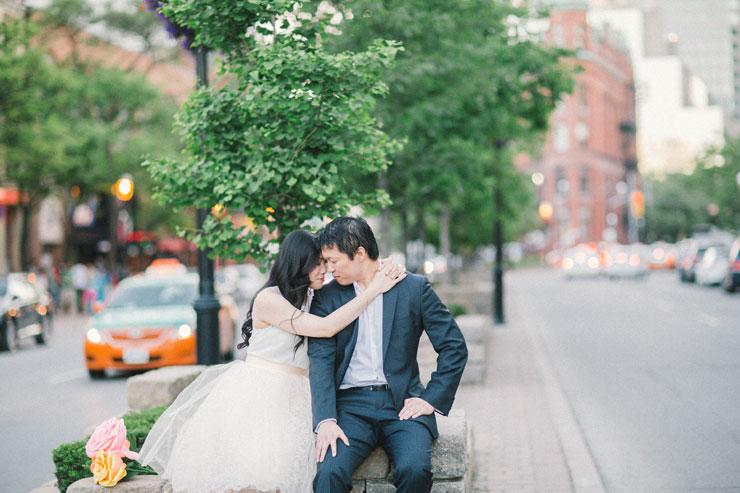Downtown Toronto urban engagement photo-by Julia Park Photography