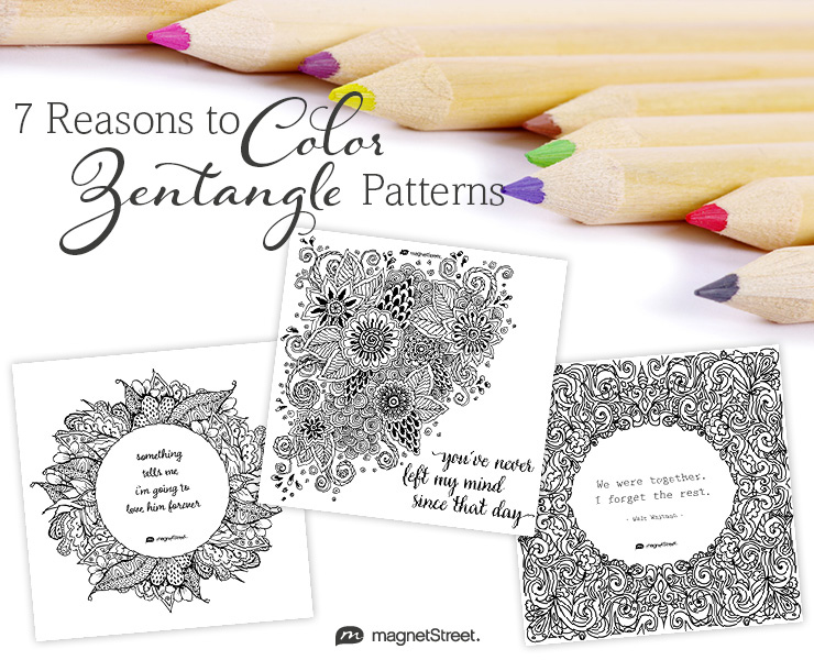 Why It's Good to Color Zentangle Patterns