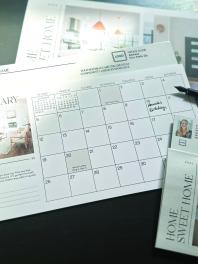 Home Sweet Home Calendar as Client Gifts