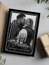 Special Christmas with Engagement Announcements