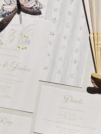 Southern Belle Wedding Invitation Suite