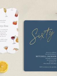 Adult Birthday Invitations with Style