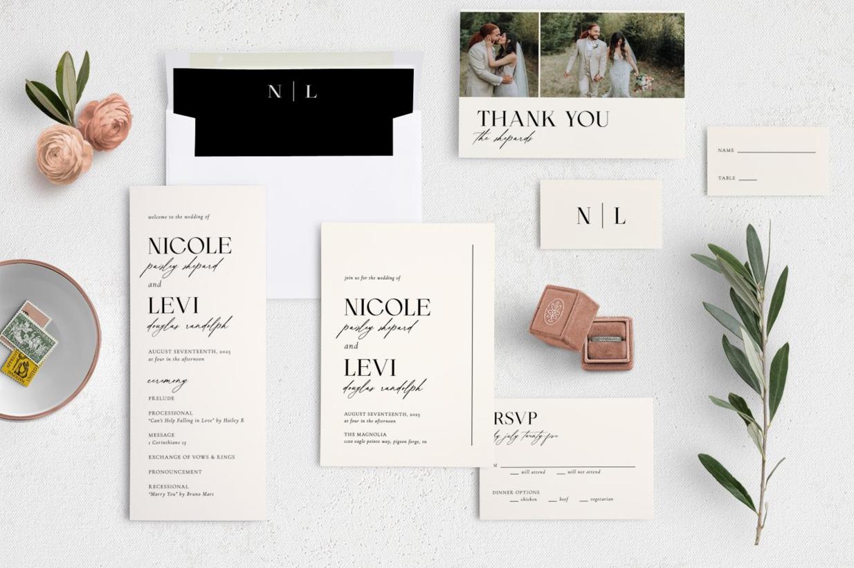 Wedding Stationery Theme