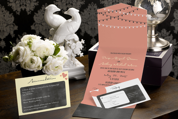 Pocket Wedding Invitation Suite from MagnetStreet + 6 planning pitfalls to avoid.