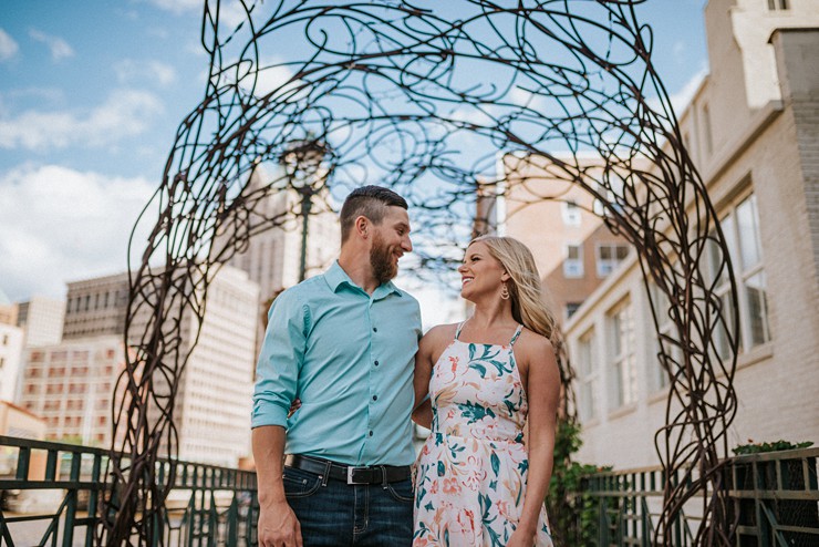 The Perfect Botanical Gardens Engagement Session in Milwaukee