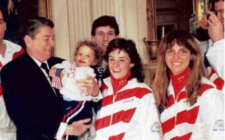 President Reagan and Nancy