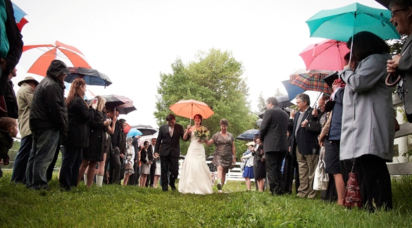 Rustic outdoor wedding--by Kyle Hamilton Photography