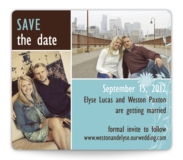 Save the Date magnet