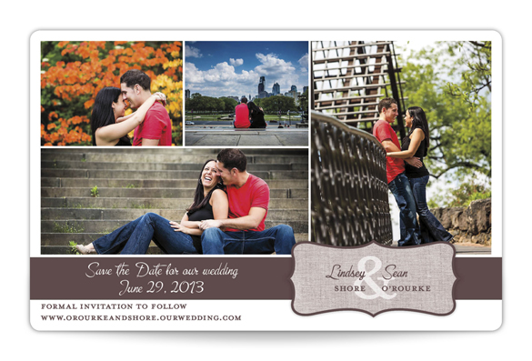 photo save the date magnet