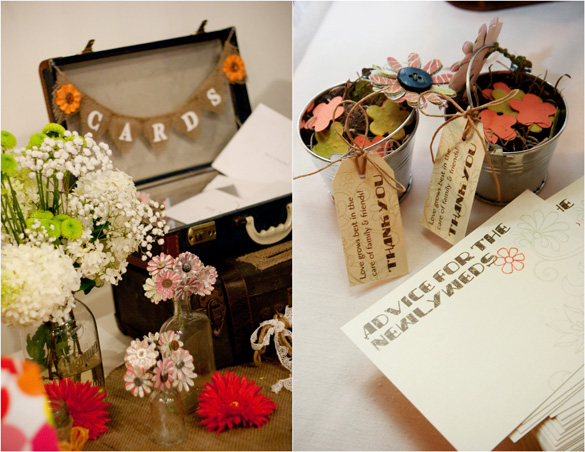 DIY guestbook table, photobooth