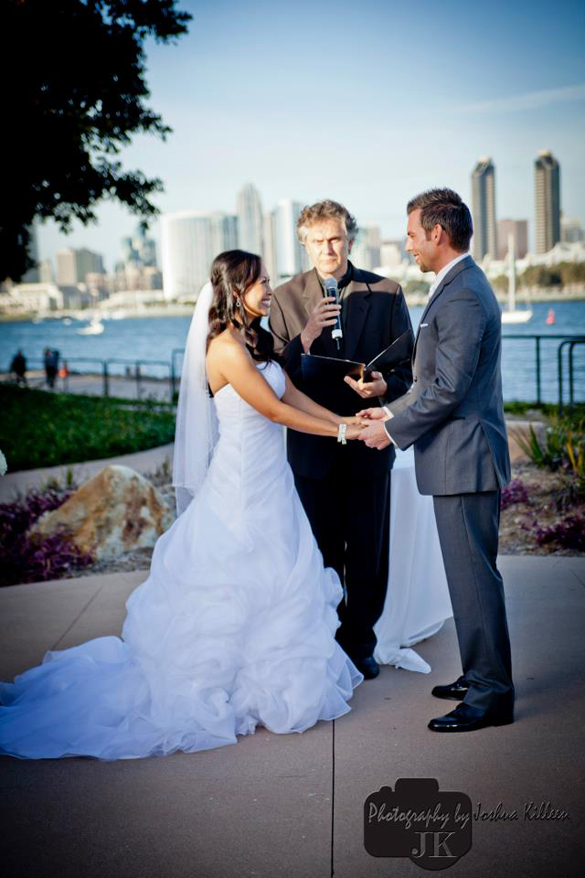 San Diego Bayfront wedding