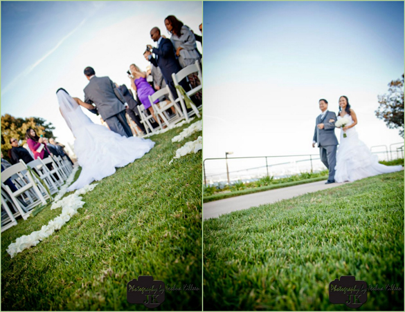 San Diego Bayfront wedding ceremony