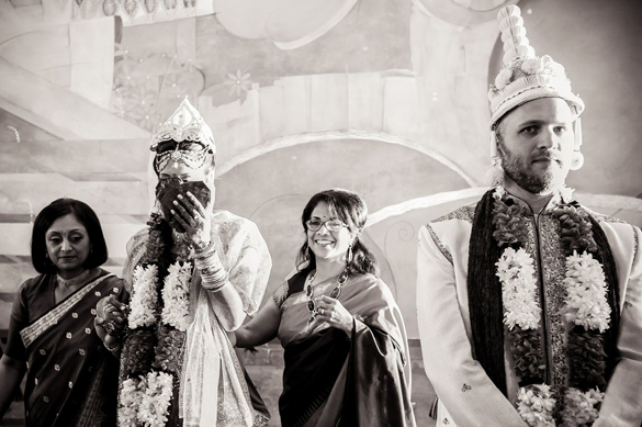 Traditional Hindi wedding ceremony