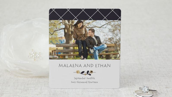Fall Save the Date Magnet from MagnetStreet