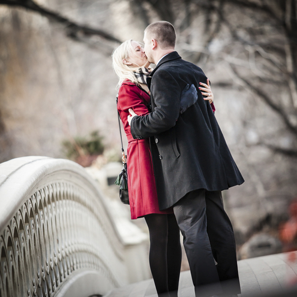 Surprise Central Park wedding proposal 