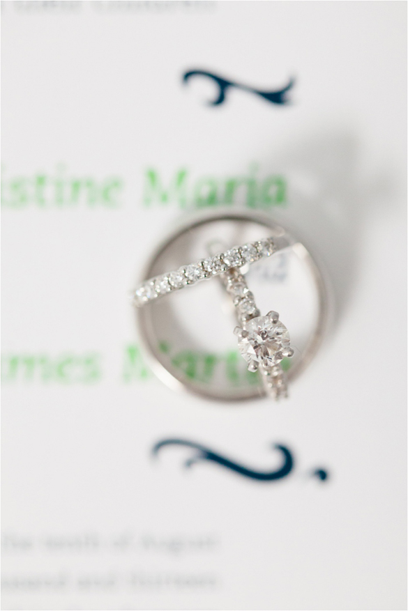 unique wedding ring shot- photo by Deborah Zoe Photography