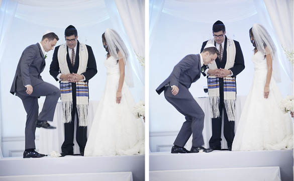 breaking glass Jewish wedding tradition