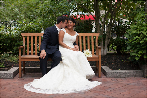 Boston real wedding- photo by Deborah Zoe Photography