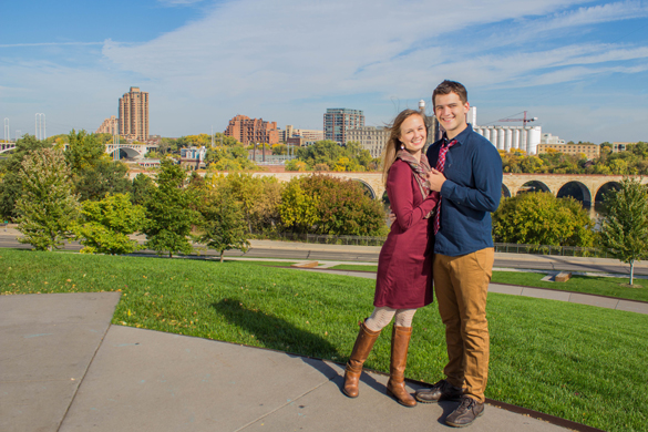 Minneapolis engagement photos--Justine Diffee Photography