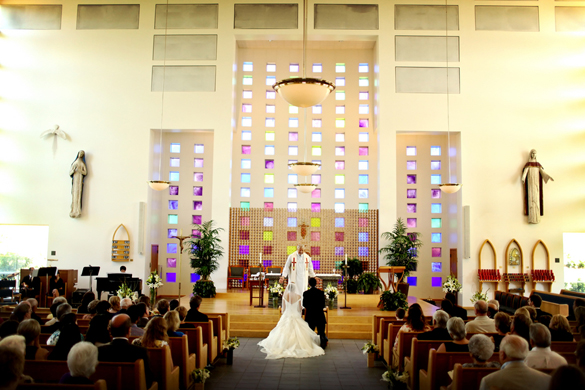 traditional Roman Catholic wedding ceremony--Pepper Nix Photography