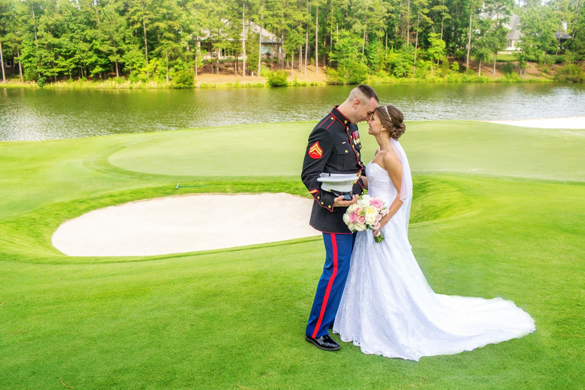 Military wedding at The Governor’s Club in Chapel Hill, NC 