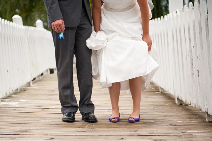 Purple-wedding-peep-toe-shoes