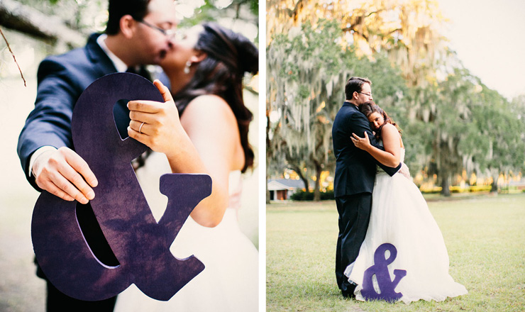 Giant ampersand wedding sign--photo by Gagan Dhiman